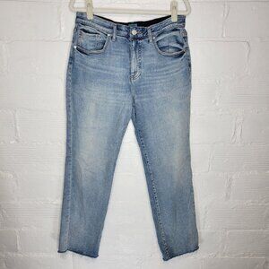 Jag Jeans Women's Size 12 Jeans Stella 30" Straight Raw Hem